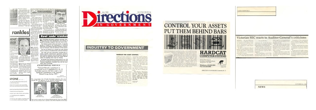 Hardcat News clippings