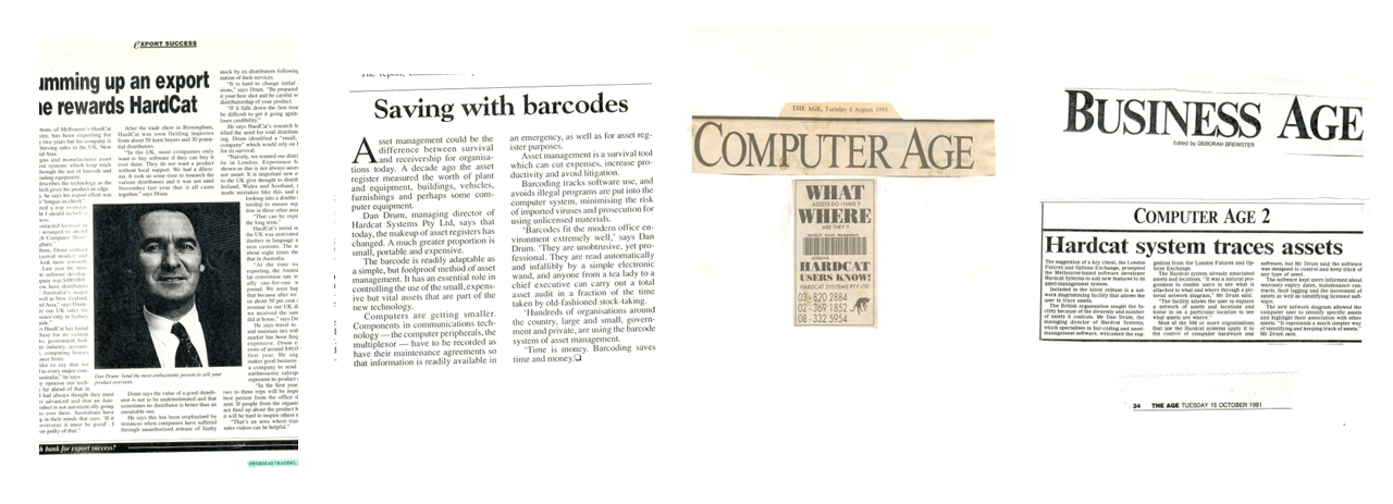 Hardcat News clippings