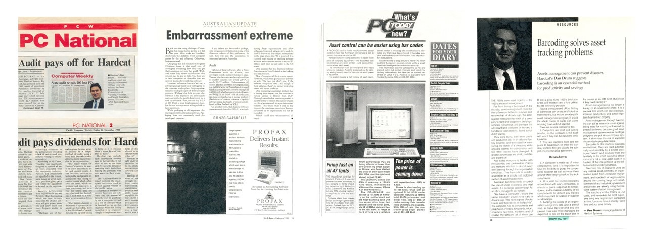 Hardcat News clippings